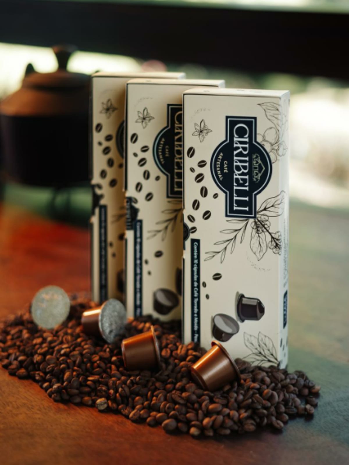 Cápsulas de Café Ciribelli Especial com 10 un  Compatível Maq Nespresso