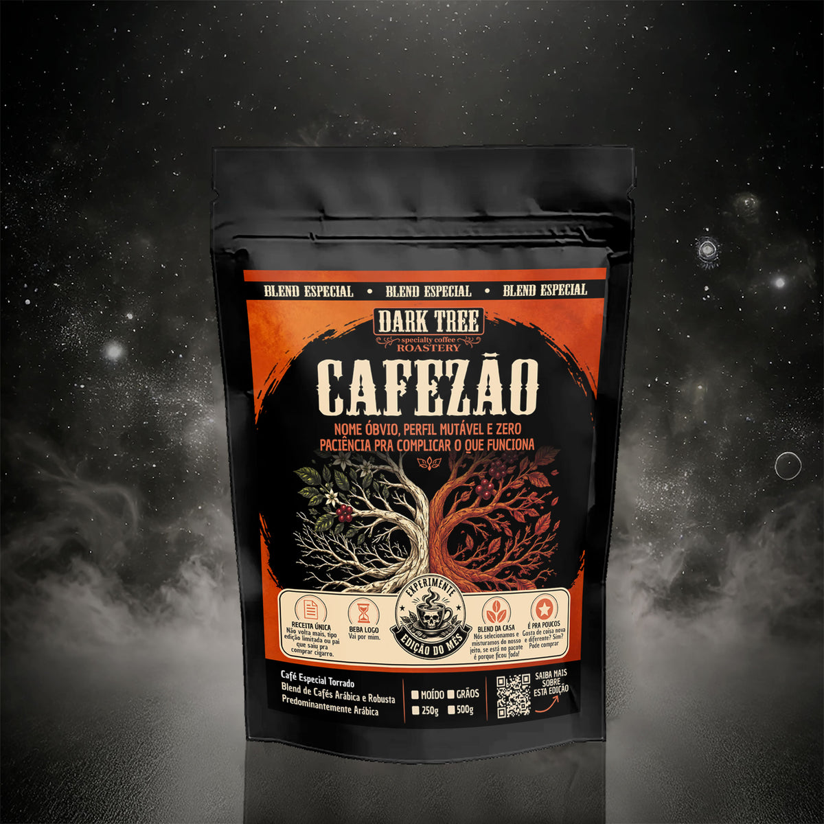 Cafezão Especial Blend do mês Dark Tree Roastery Em Grãos ou Moído