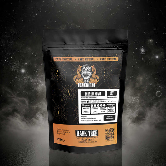 Mundo Novo Frutas Vermelhas Dark Tree Roastery Em Grãos ou Moído