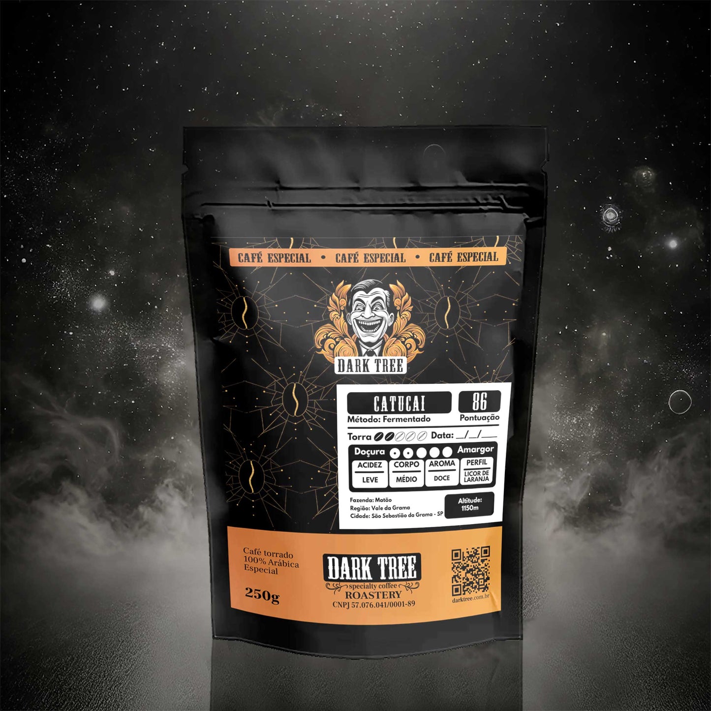 Catucaí Licor de Laranja Dark Tree Roastery Em Grãos ou Moído