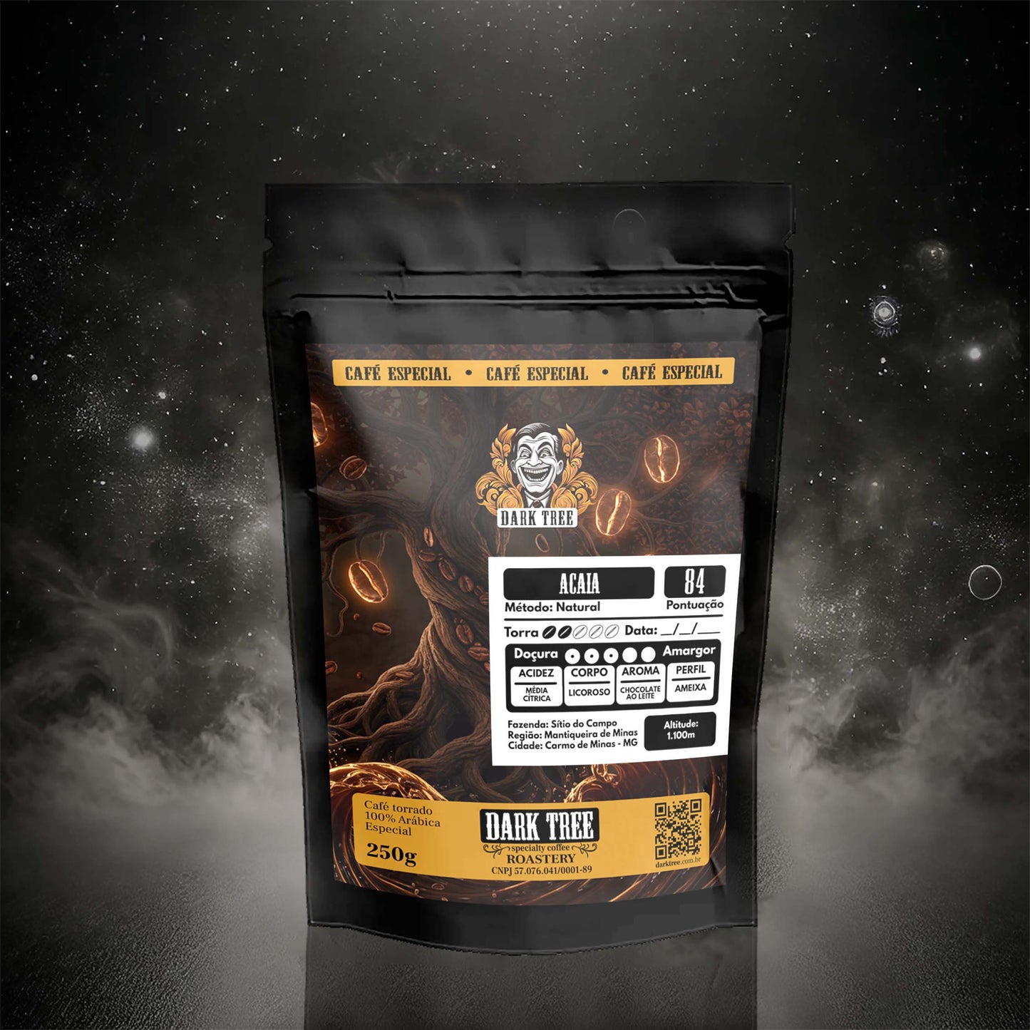 Acaia Ameixa Dark Tree Roastery Em Grãos ou Moído