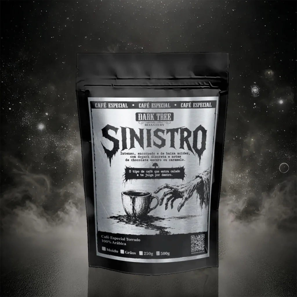 Sinistro Chocolate Caramelo Dark Tree Roastery Em Grãos ou Moído