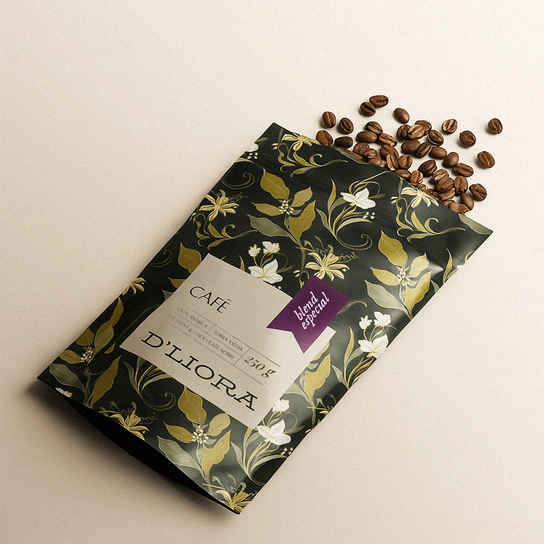 Café em grãos 250g linha origem blend especial D'Liora Cafés