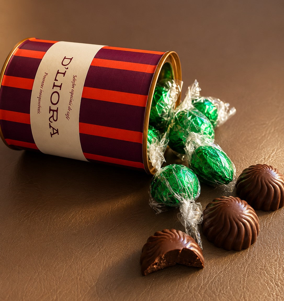 Lata chocolate D'Liora 80g