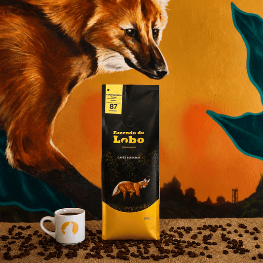Café Especial 87Pts Agrofloresta 500g 100% Arábica Fazenda do Lobo