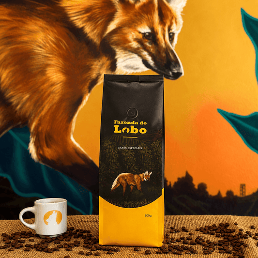Café Especial 84Pts 500g 100% Arábica Fazenda do Lobo