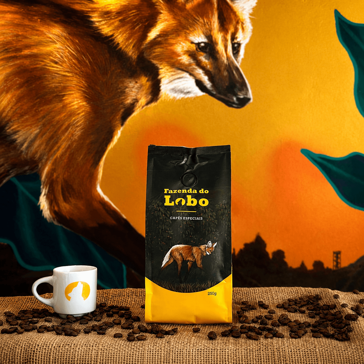 Café Especial 84Pts 250g 100% Arábica Fazenda do Lobo