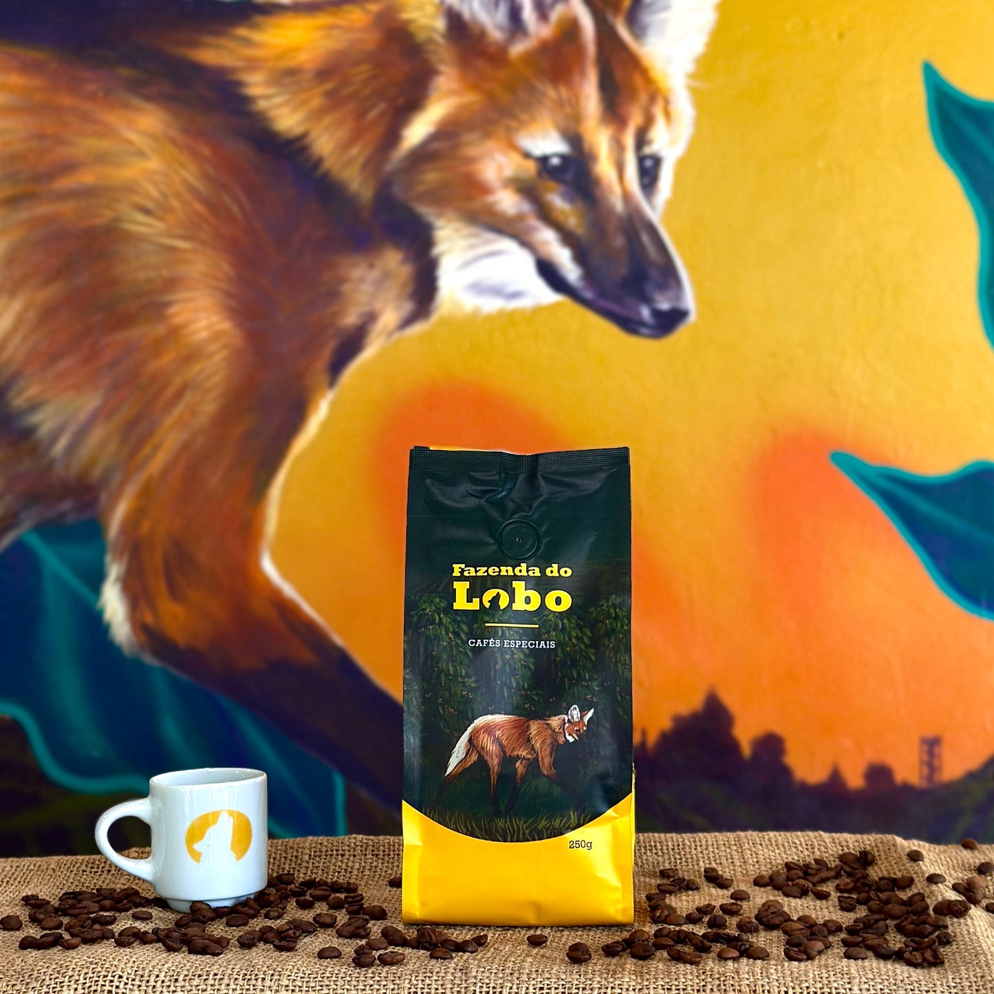 Café Especial 84Pts 250g 100% Arábica Fazenda do Lobo