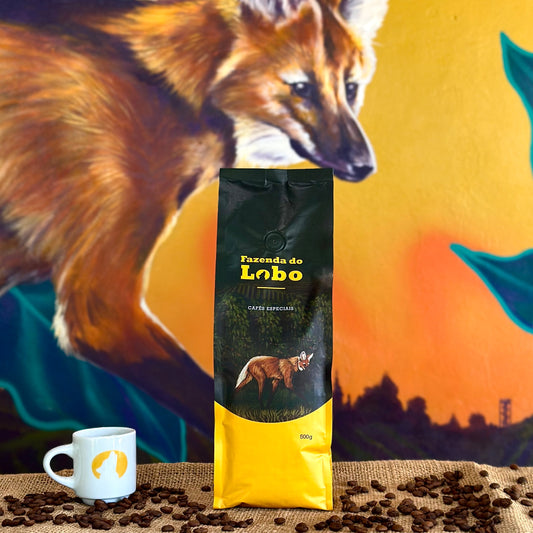 Café Especial 84Pts 500g 100% Arábica Fazenda do Lobo