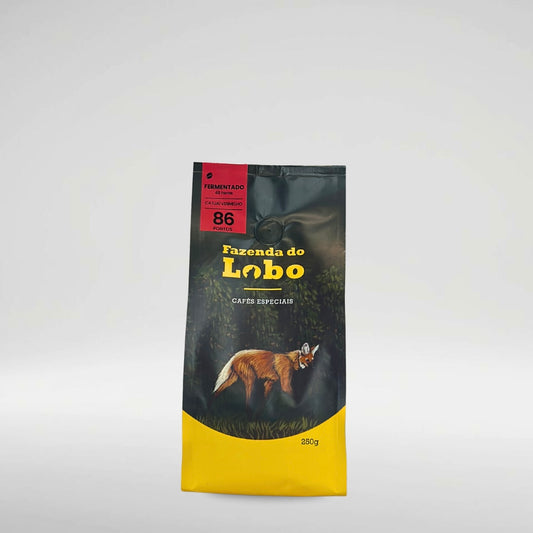 Café Especial 86Pts Fermentado 250g 100% Arábica Fazenda do Lobo