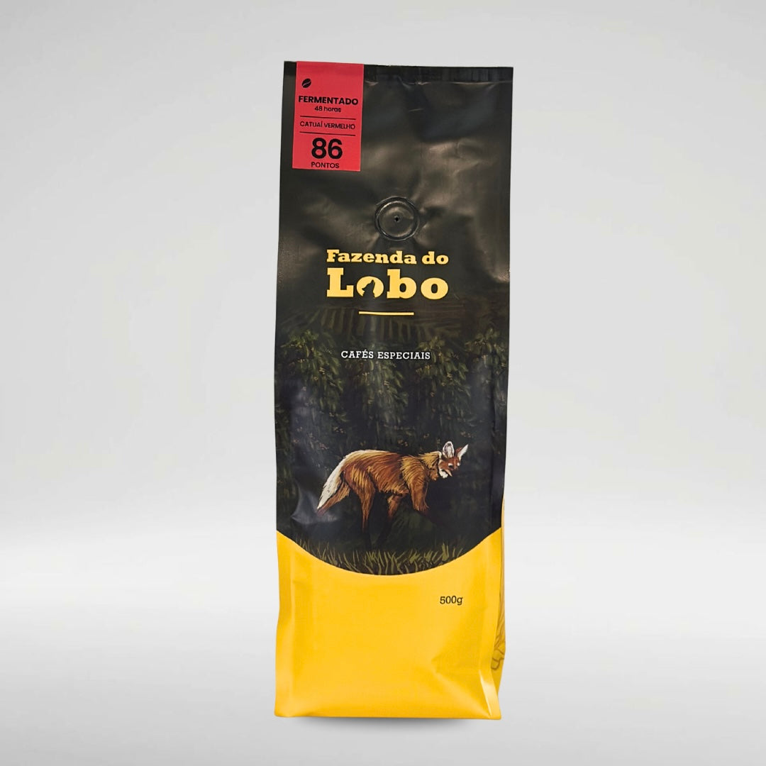 Café Especial 86Pts Fermentado 500g 100% Arábica Fazenda do Lobo