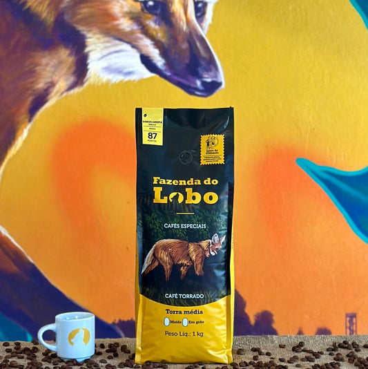 Café Especial 87Pts Agrofloresta 1kg 100% Arábica Fazenda do Lobo