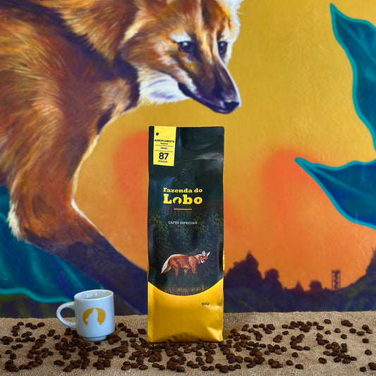 Café Especial 87Pts Agrofloresta 500g 100% Arábica Fazenda do Lobo