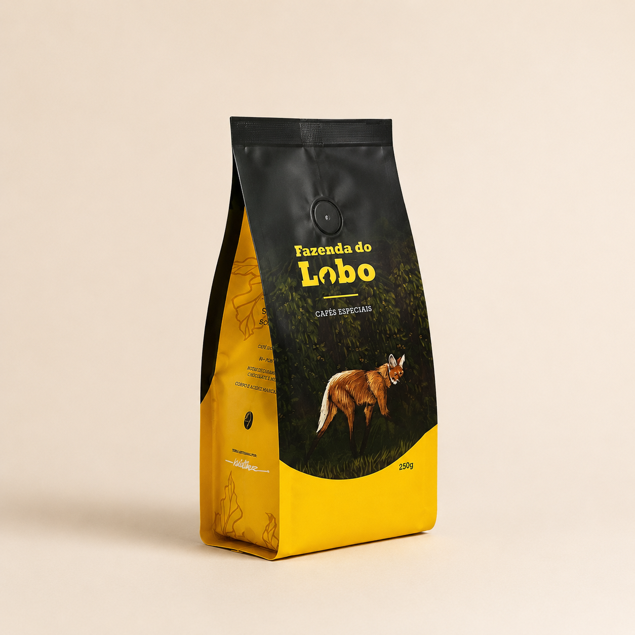 Café Especial 84Pts 250g 100% Arábica Fazenda do Lobo