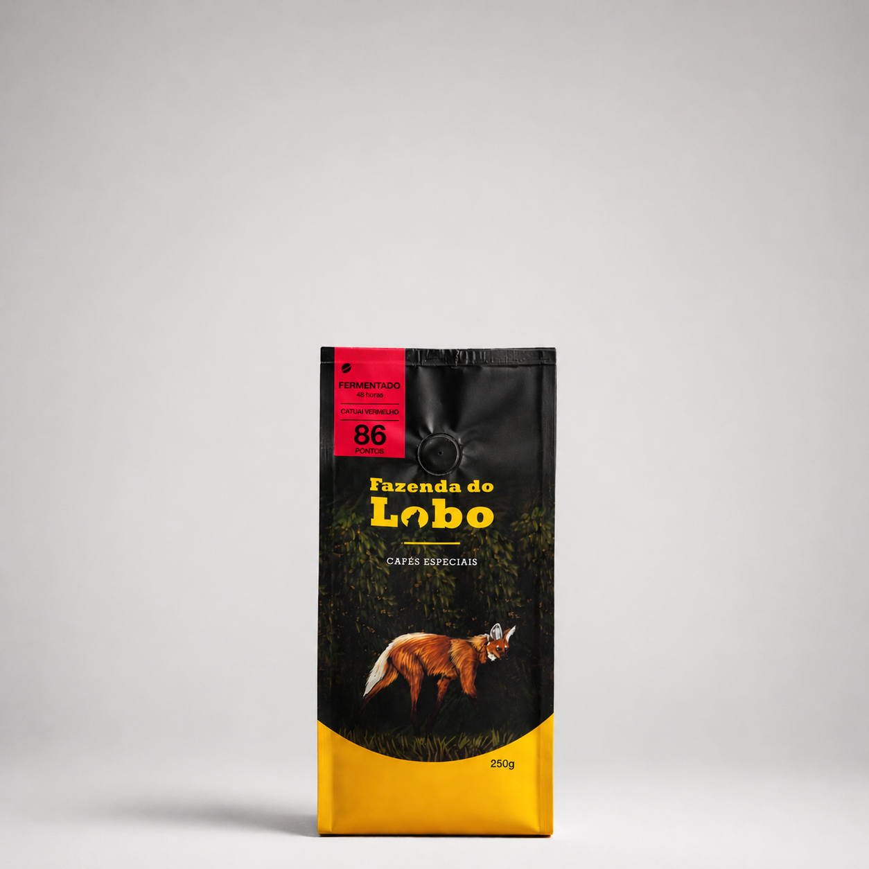 Café Especial 86Pts Fermentado 250g 100% Arábica Fazenda do Lobo