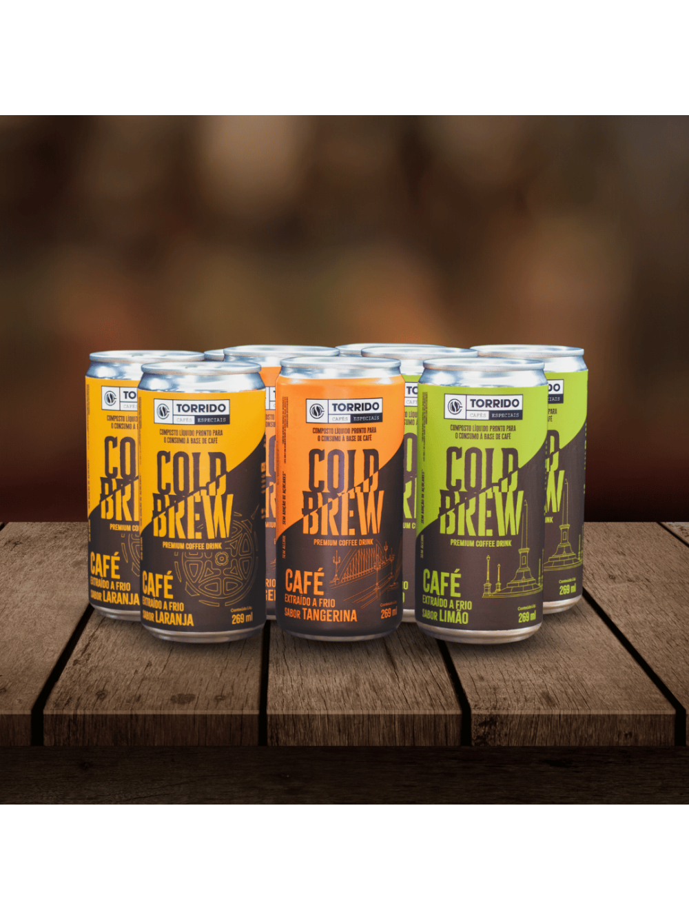 12 Cold Brew Lata 269ml 3 Sabores