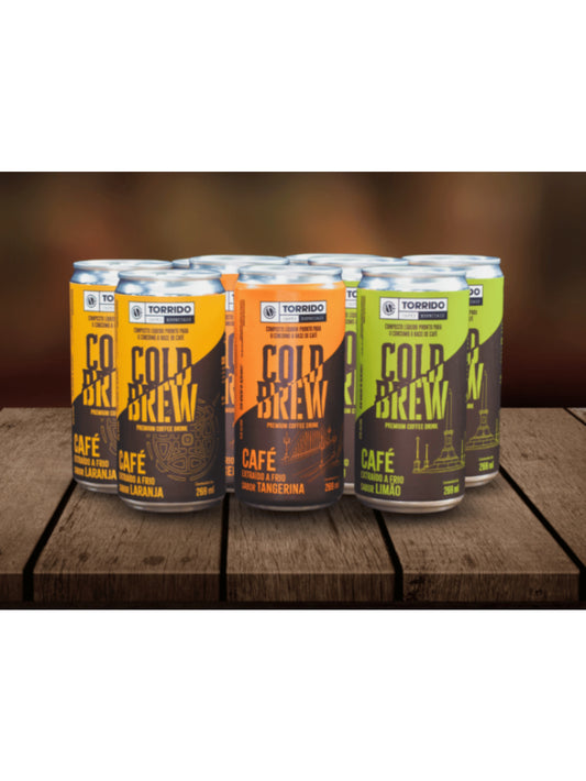 12 Cold Brew Lata 269ml 3 Sabores