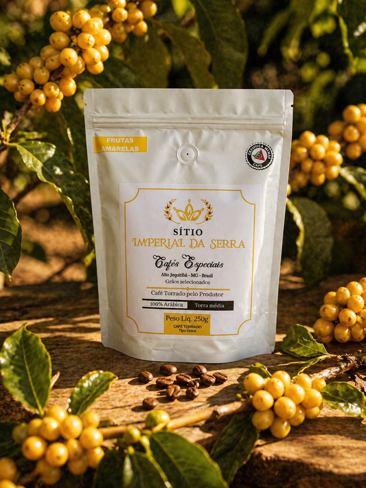Café especial Sitio Imperial da Serra Frutas Amarelas 250g