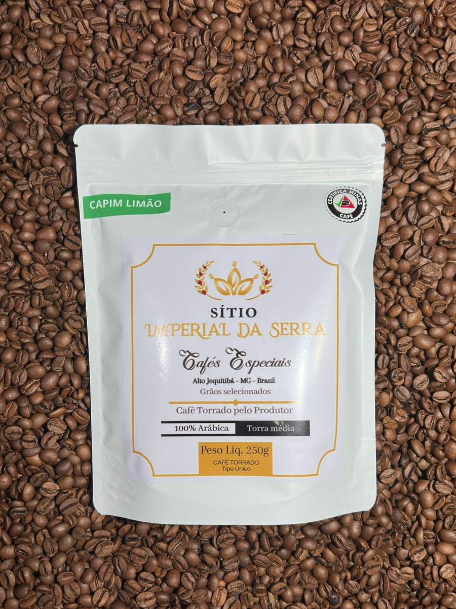 Café especial Sitio Imperial da Serra Capim Limão 250g