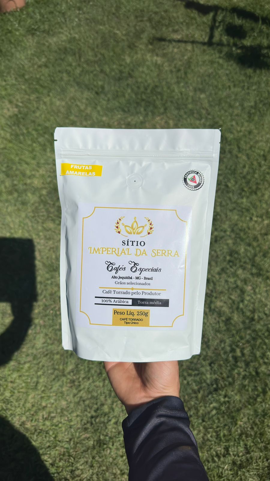 Café especial Sitio Imperial da Serra Frutas Amarelas 250g