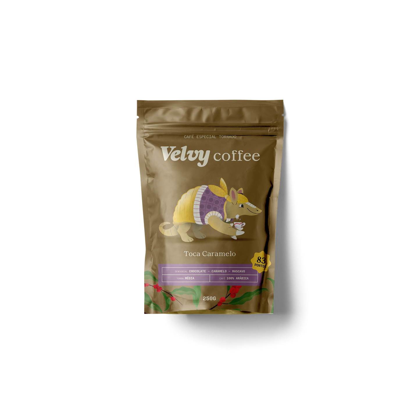 Café Velvy Coffee Toca Caramelo 250g Moído