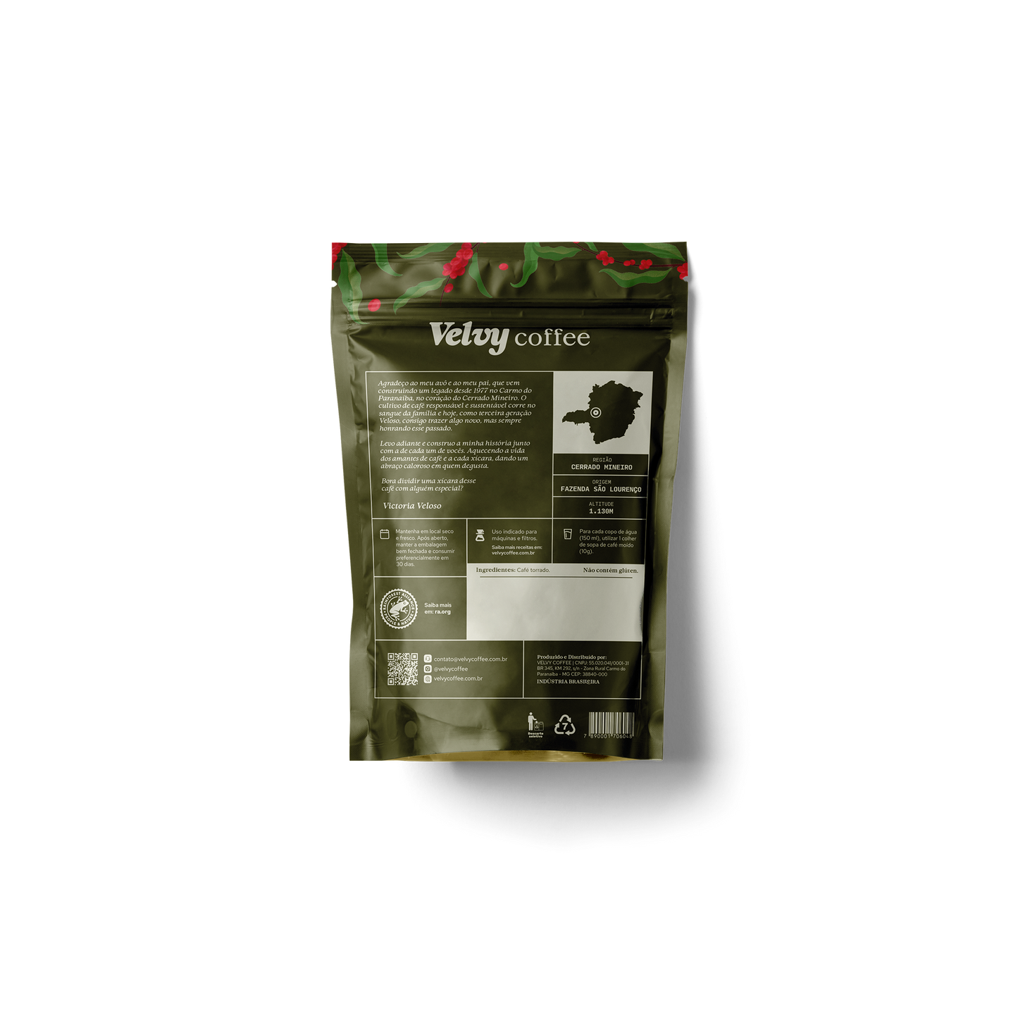 Café Velvy Coffee Licor do Cerrado 250g Moído