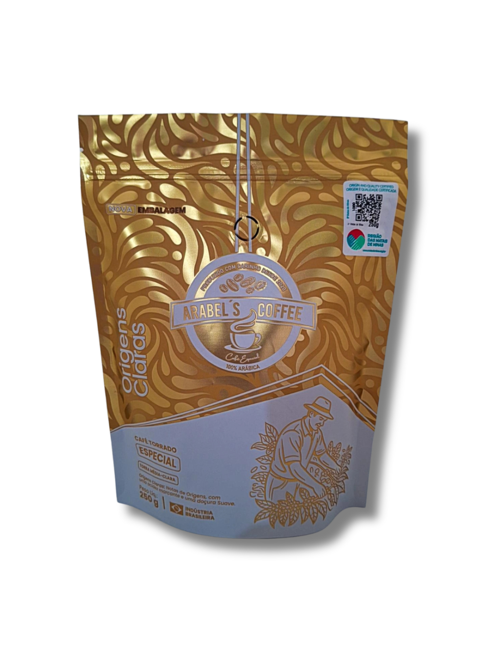 Café Especial Moído Arabel's Coffee 250g Origens Claras