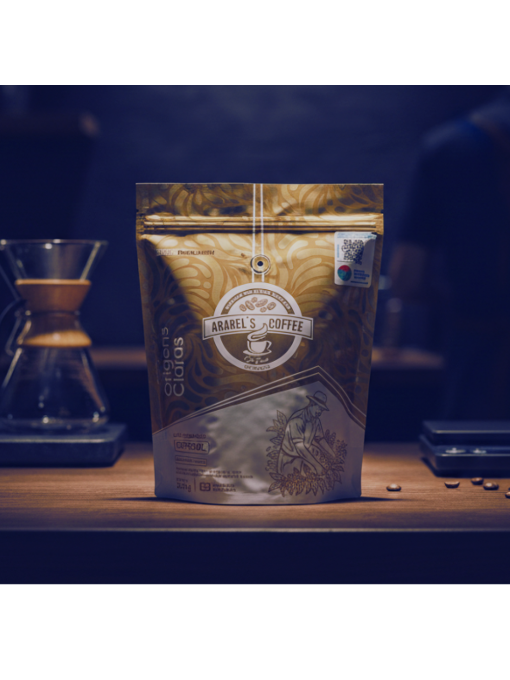 Café Especial Moído Arabel's Coffee 250g Origens Claras