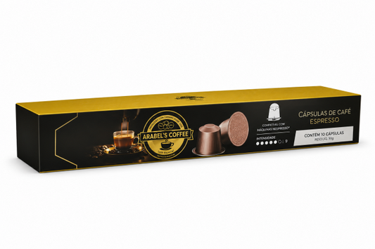 Cápsula compatível com a Nespresso Arabel's Coffee Torra Média