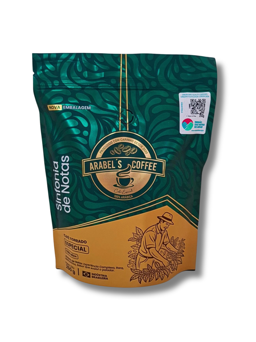 Café Especial em Grãos Arabel's Coffee 250g , Sinfonia de Notas