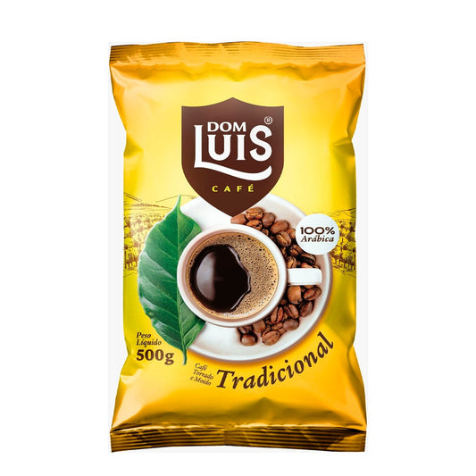 Café Dom Luis Tradicional 100% Arábica 500g Moído