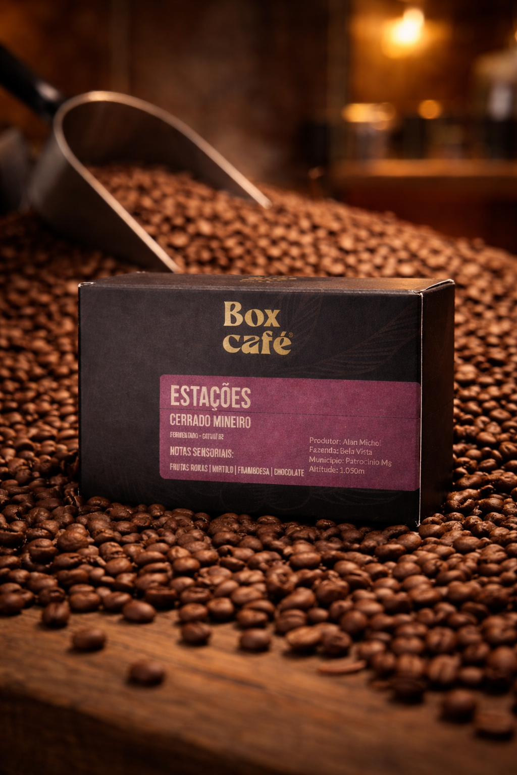 Estações Café especial 250g Box Café