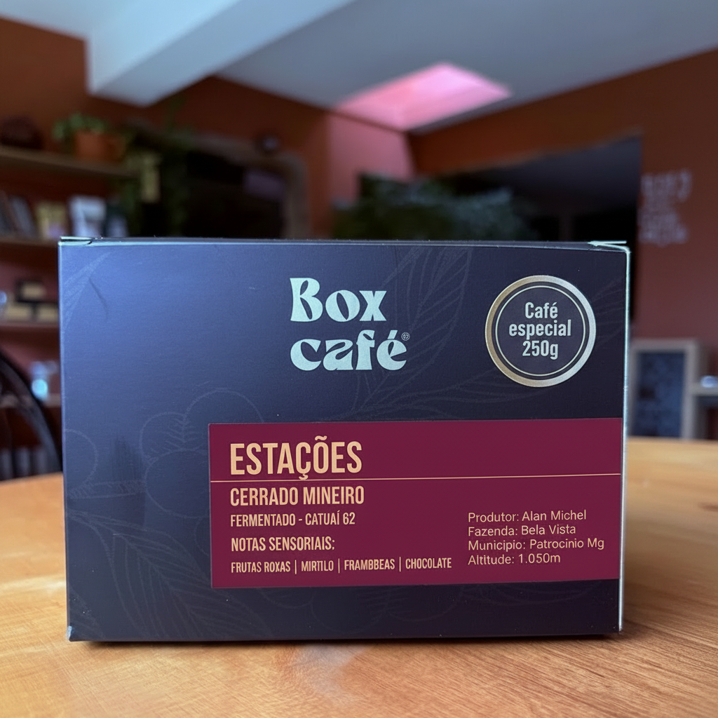 Estações Café especial 250g Box Café