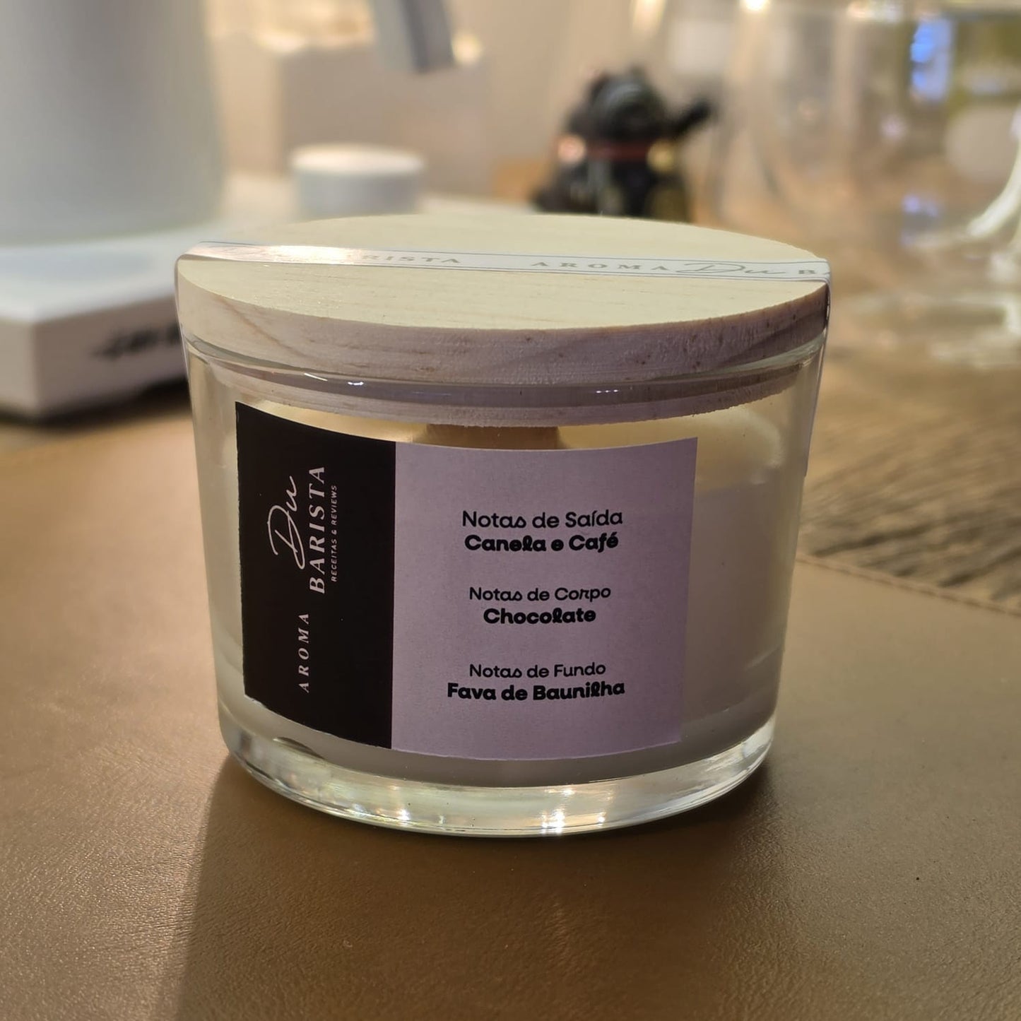 Vela Aromática canela e café