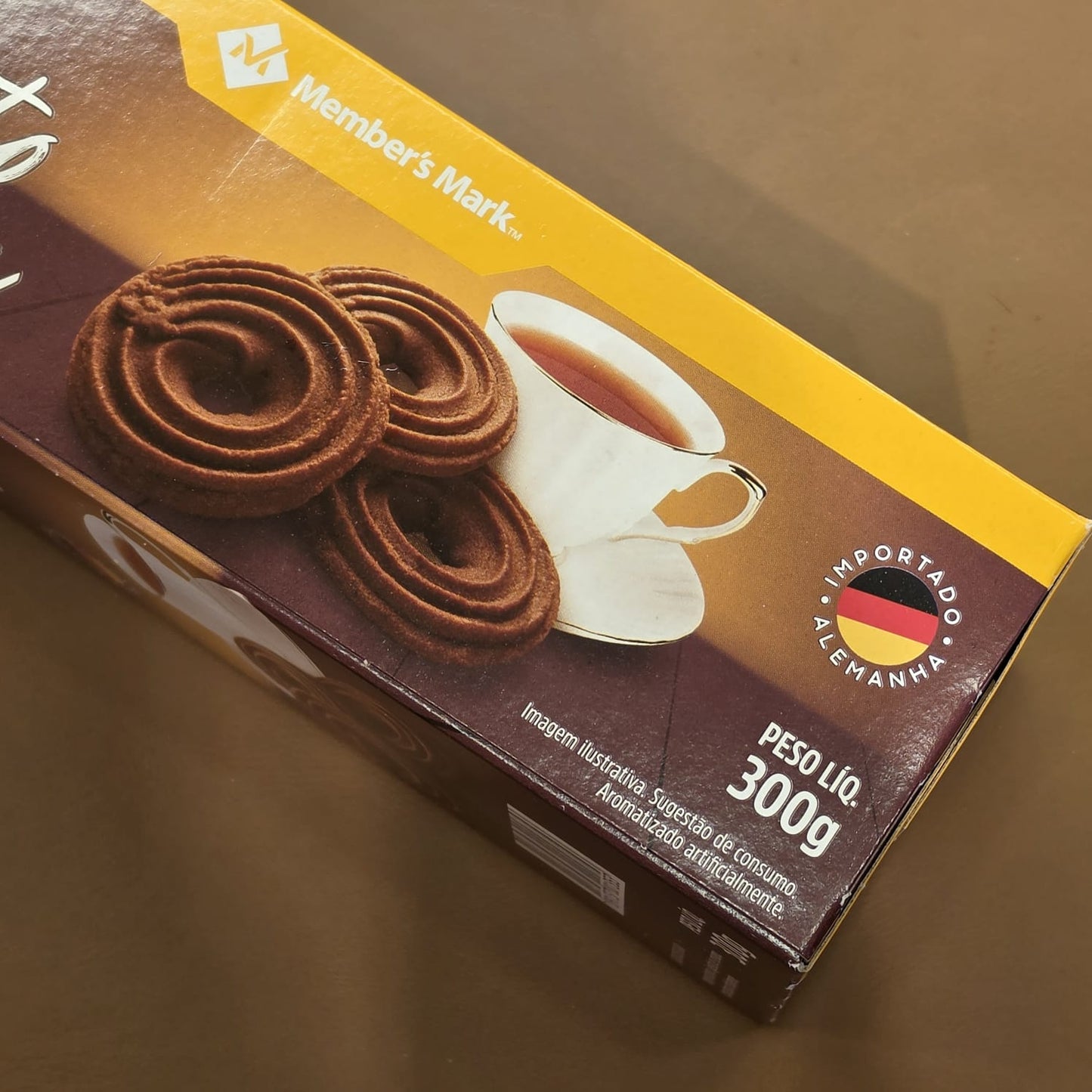 Biscoito de cacau importado da Alemanha 300g