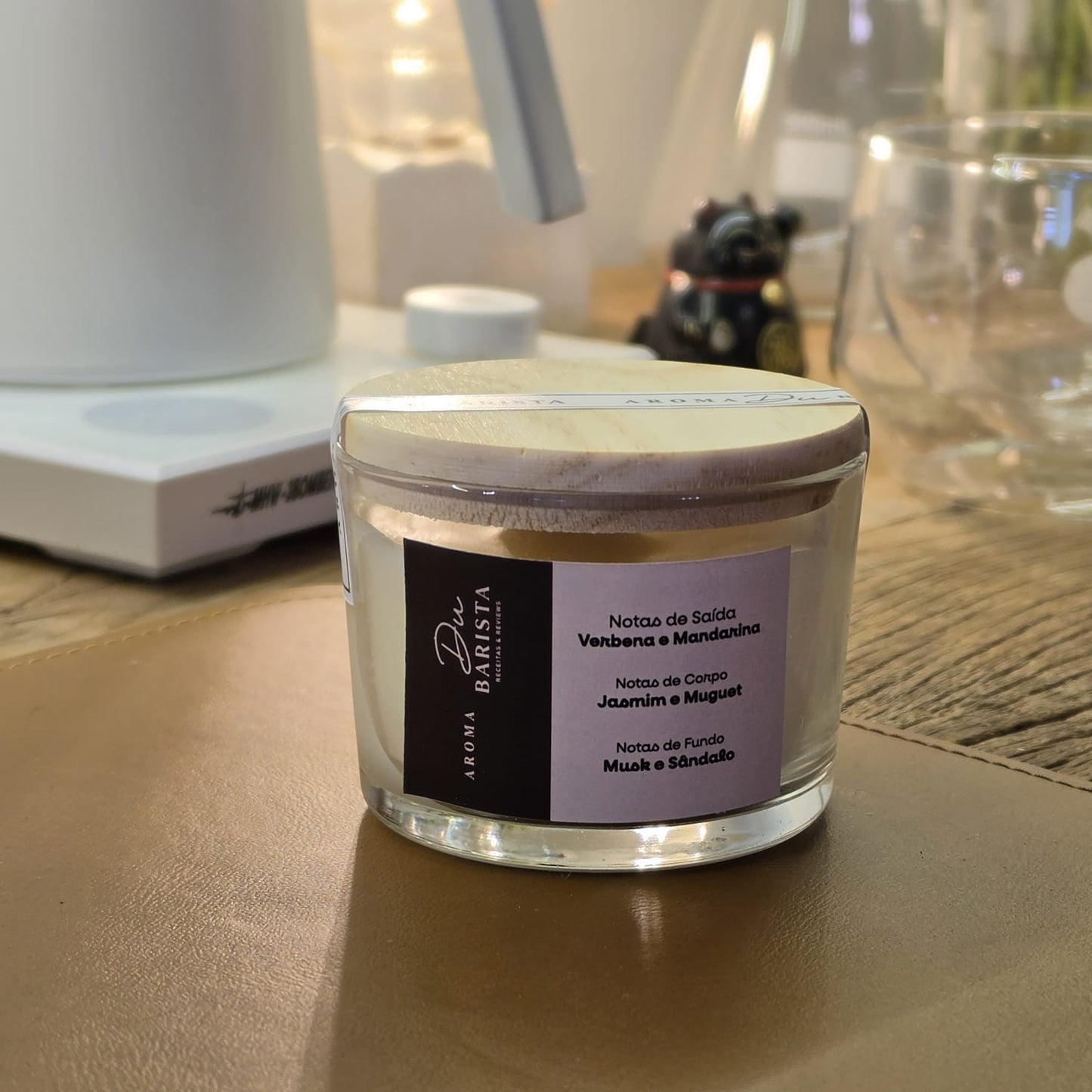 Vela Aromática Verbena e Mandarina