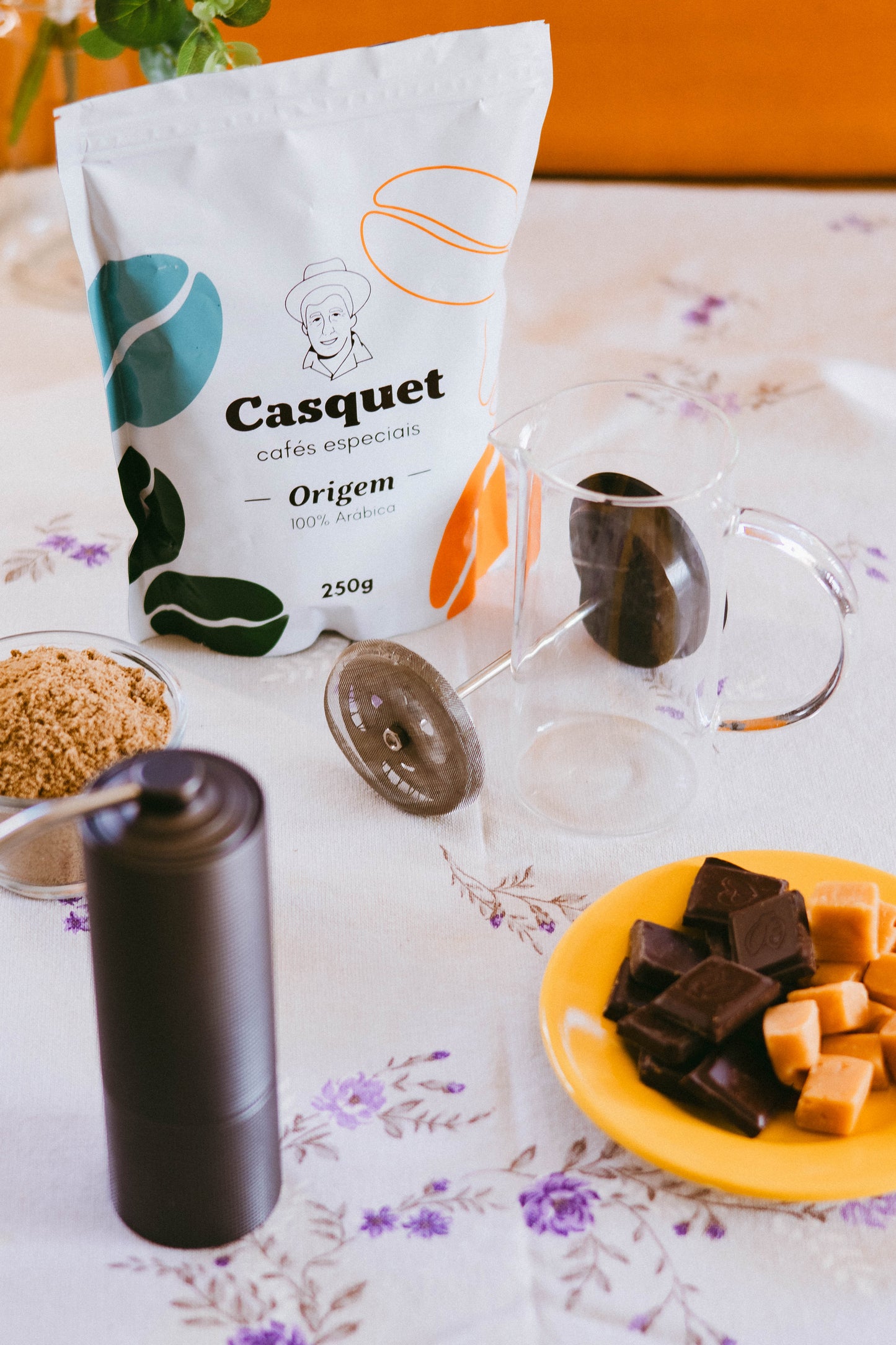Café Especial Torrado em Grãos 100% Arábica 84+ Pontos 1,25kg | Casquet Origem Minas Gerais