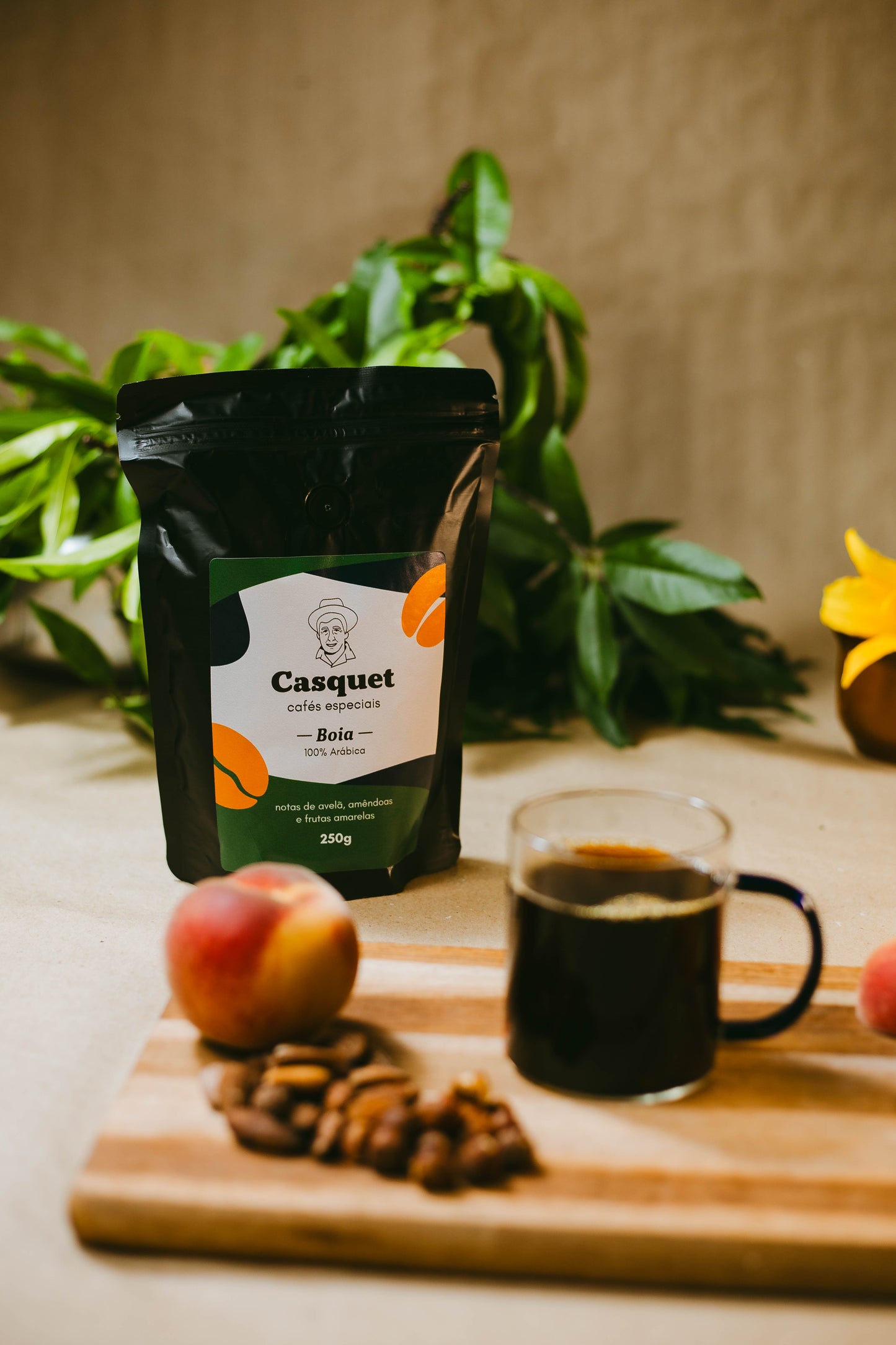 Café Especial Torrado em Grãos 100% Arábica 84+ Pontos 1,25kg | Casquet Boia Alta Mogiana