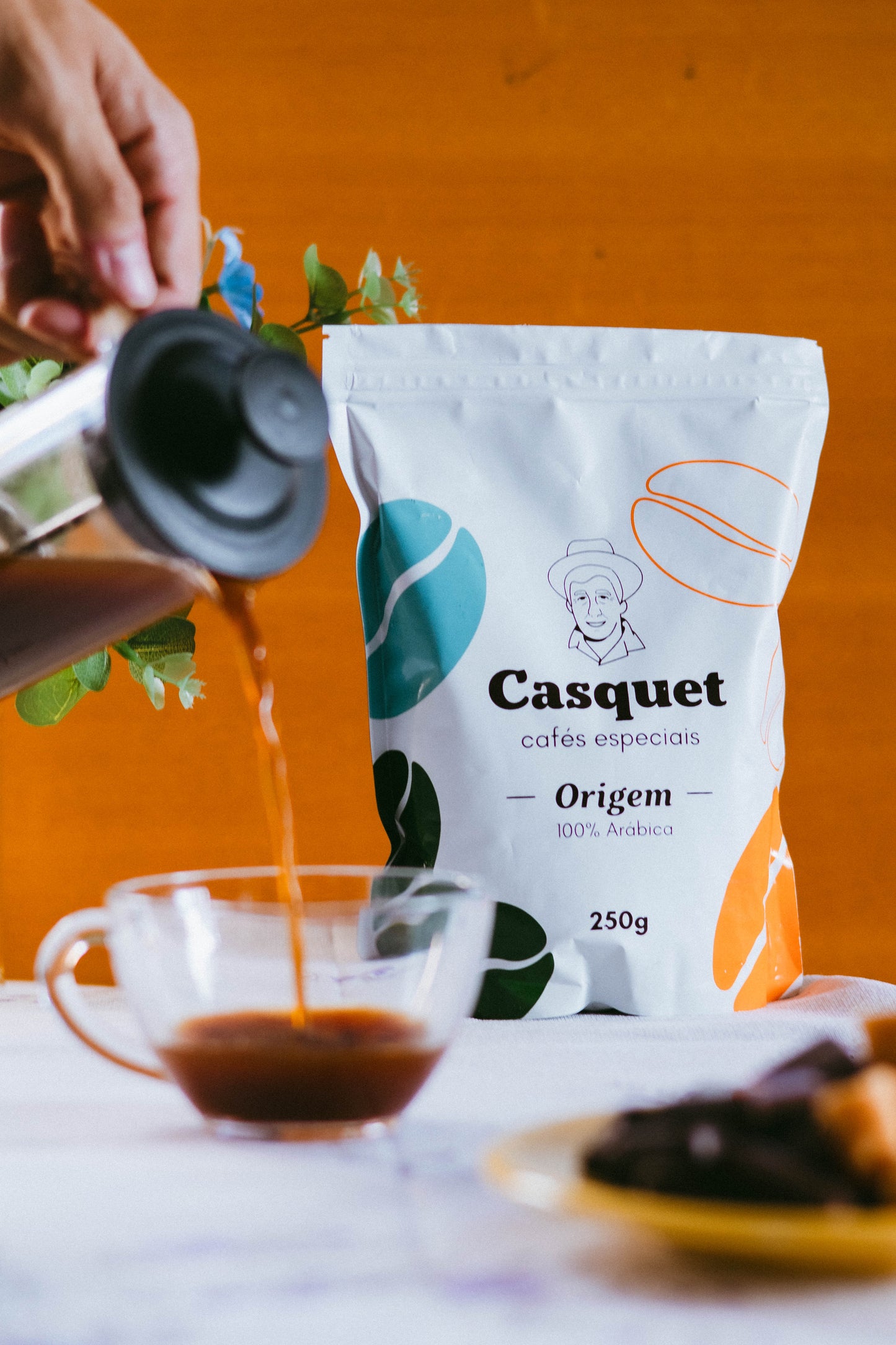 Café Especial Torrado em Grãos 100% Arábica 84+ Pontos 1,25kg | Casquet Origem Minas Gerais