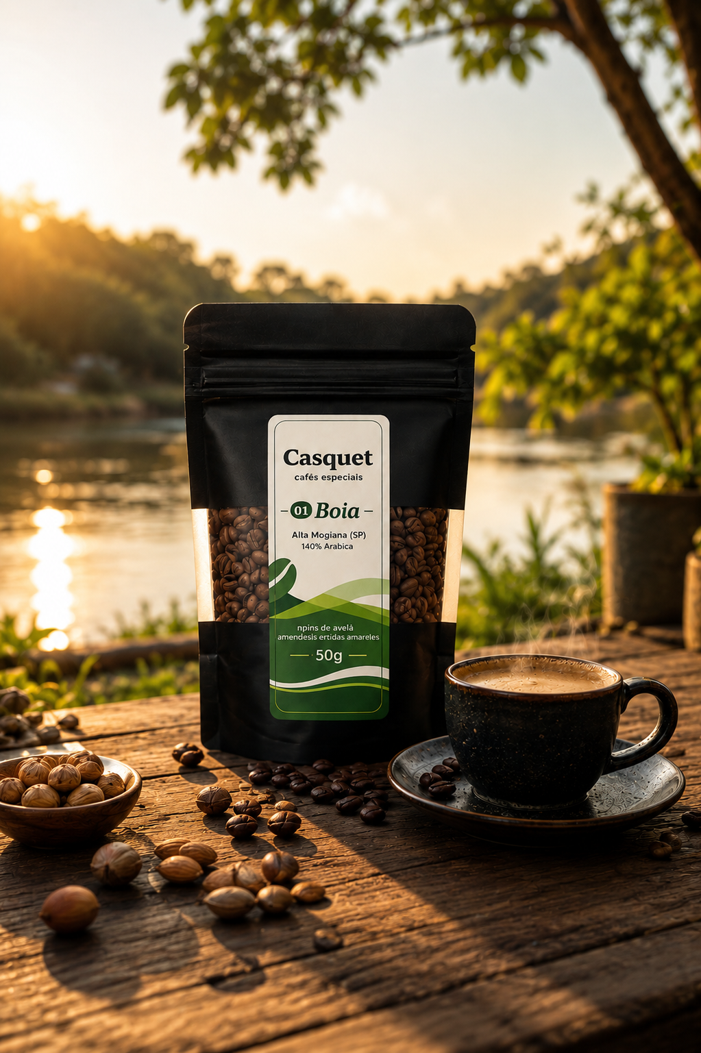 Café Especial Casquet Boia 50g Degustação | Café Especial 100% Arábica Alta Mogiana | Torra Média