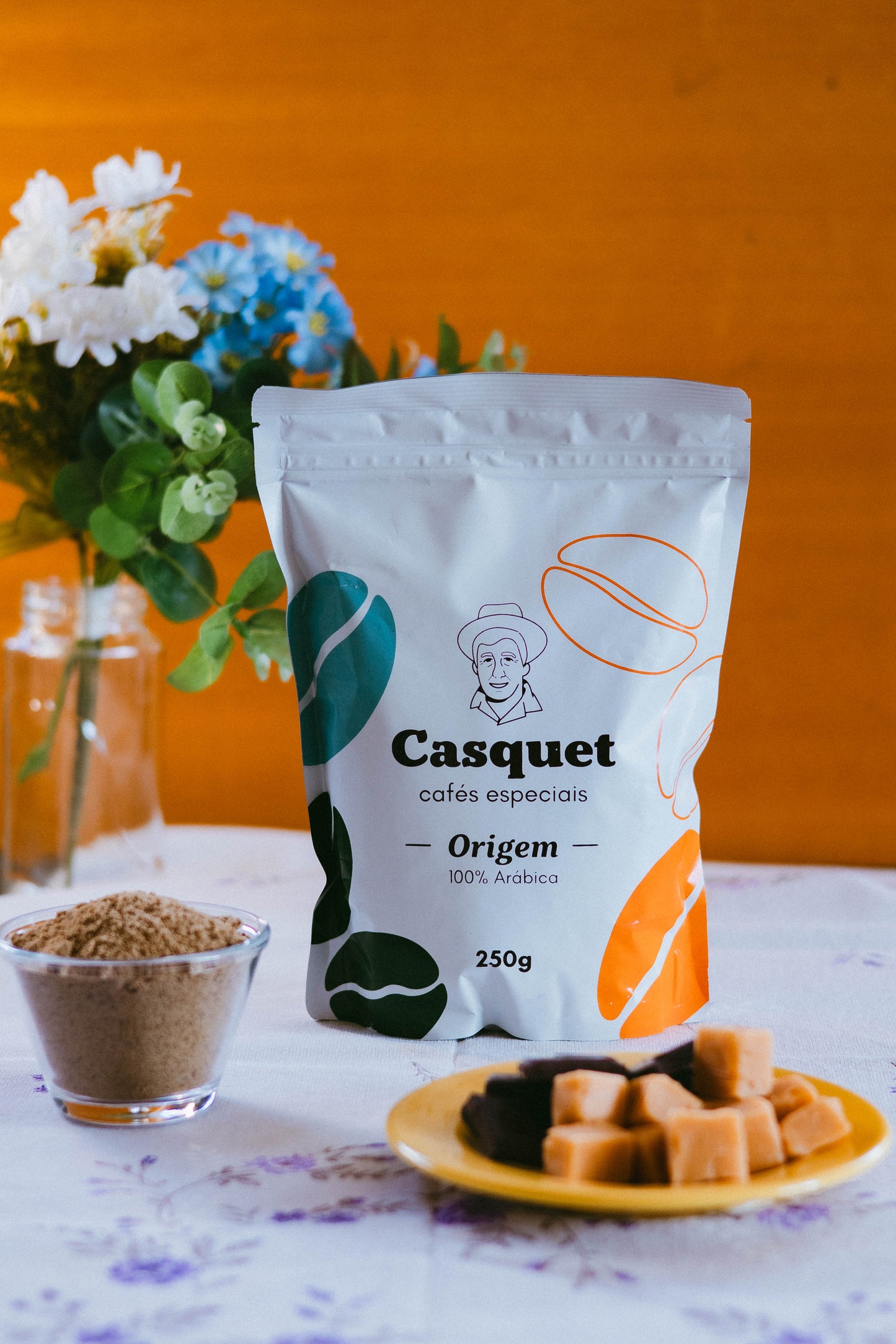 Café Especial 100% Arábica 84+ Pontos 250g | Casquet Origem Torrado em Grãos