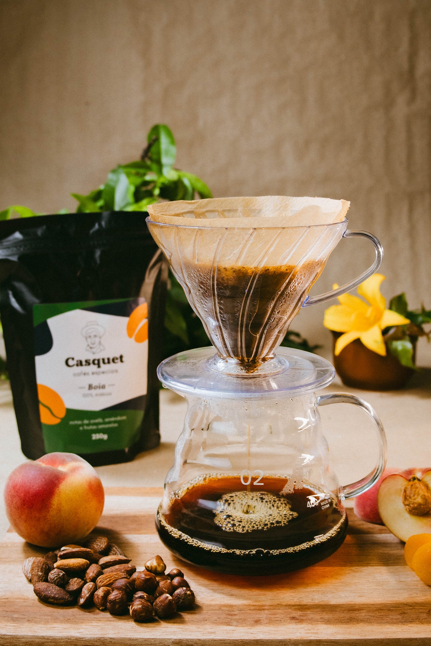 Café Especial 100% Arábica 84+ Pontos 250g | Casquet Boia Torrado em Grãos