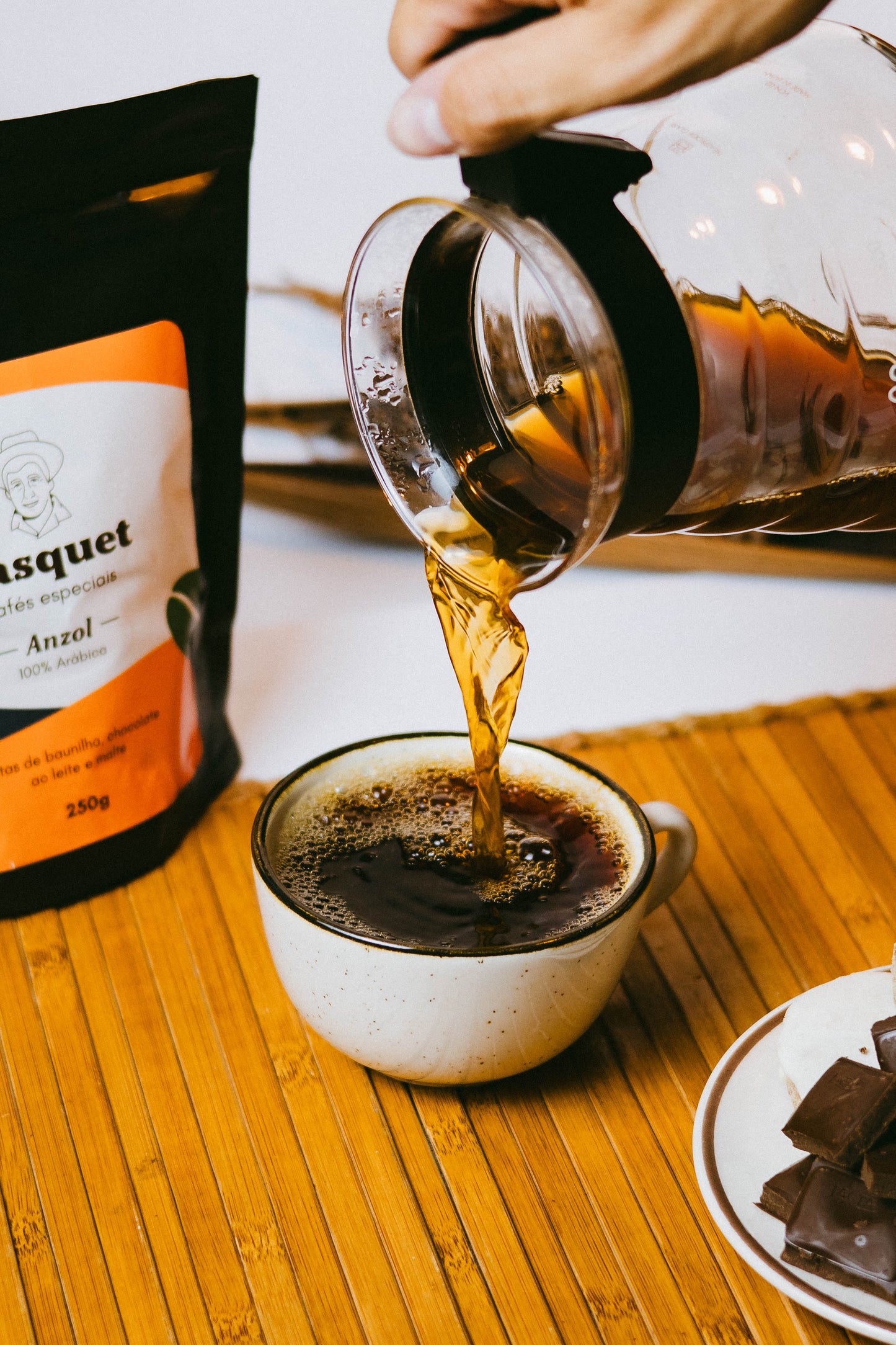 Café Especial 100% Arábica 84+ Pontos 250g | Casquet Anzol Torrado em Grãos