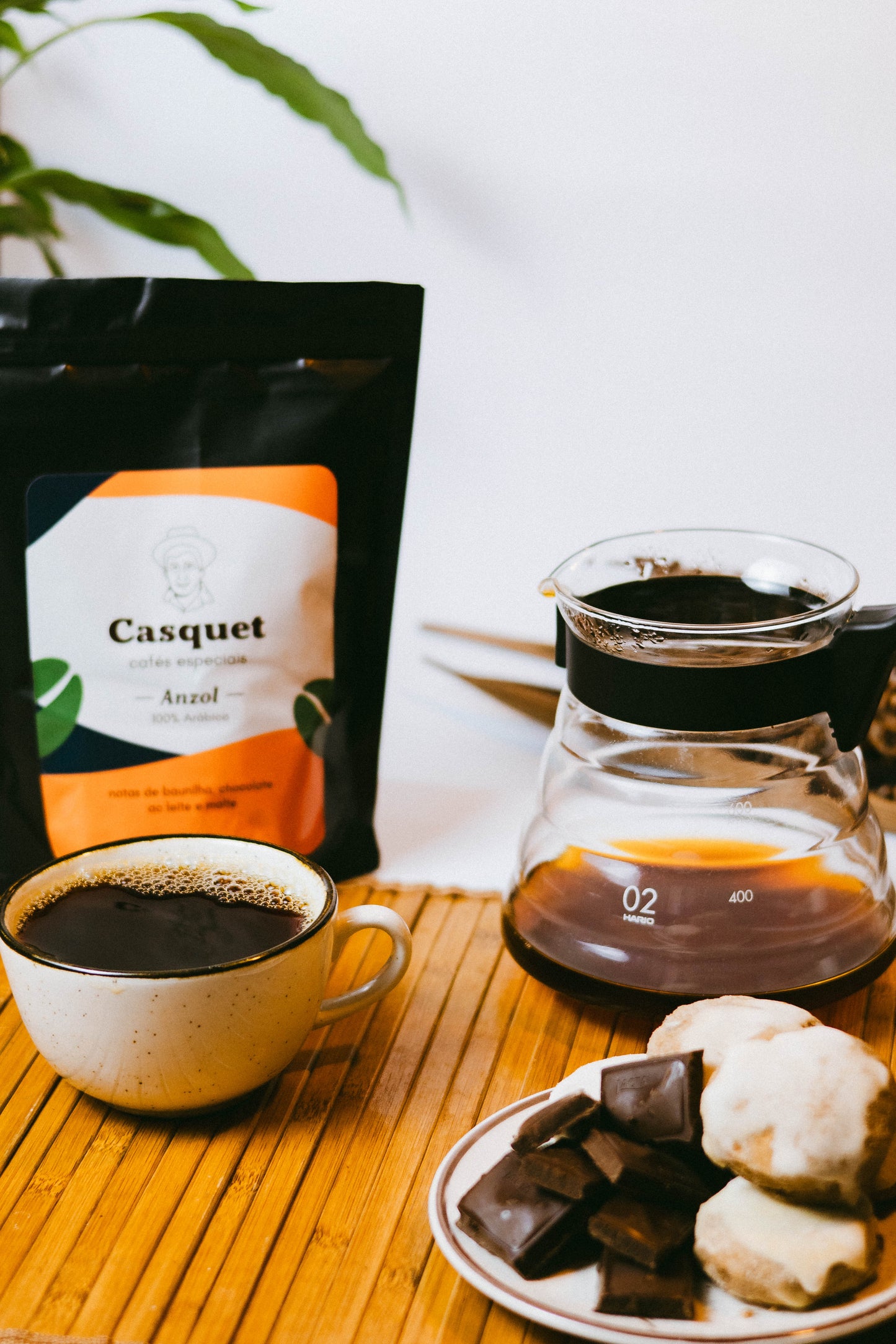 Café Especial Torrado em Grãos 100% Arábica 84+ Pontos 1,25kg | Casquet Anzol Espírito Santo
