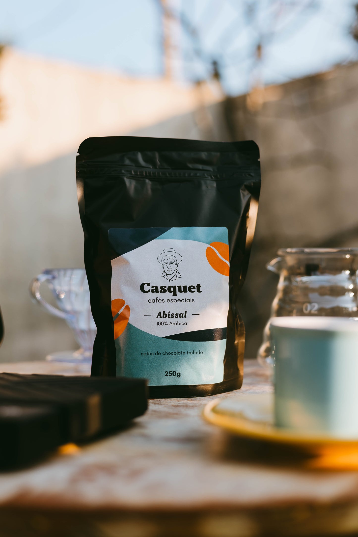 Café Especial Torrado em Grãos 100% Arábica 84+ Pontos 1,25kg | Casquet Abissal Minas Gerais
