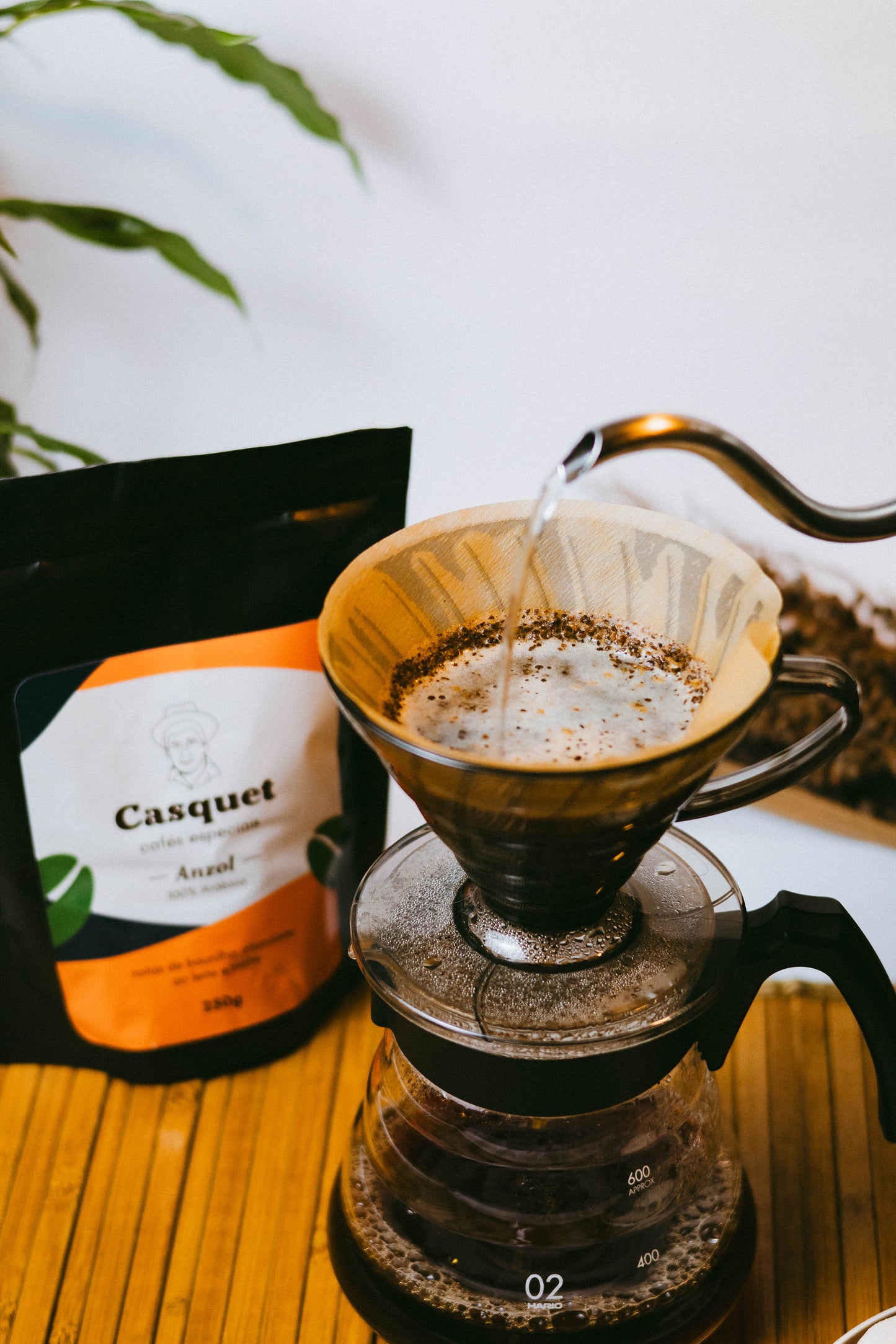 Café Especial 100% Arábica 84+ Pontos 250g | Casquet Anzol Torrado em Grãos