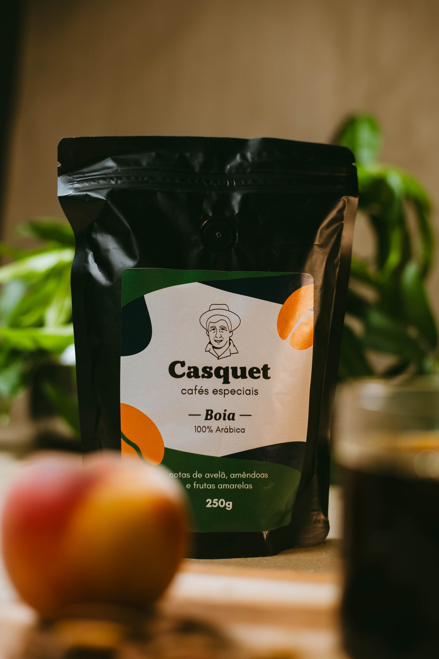 Café Especial Torrado em Grãos 100% Arábica 84+ Pontos 1,25kg | Casquet Boia Alta Mogiana