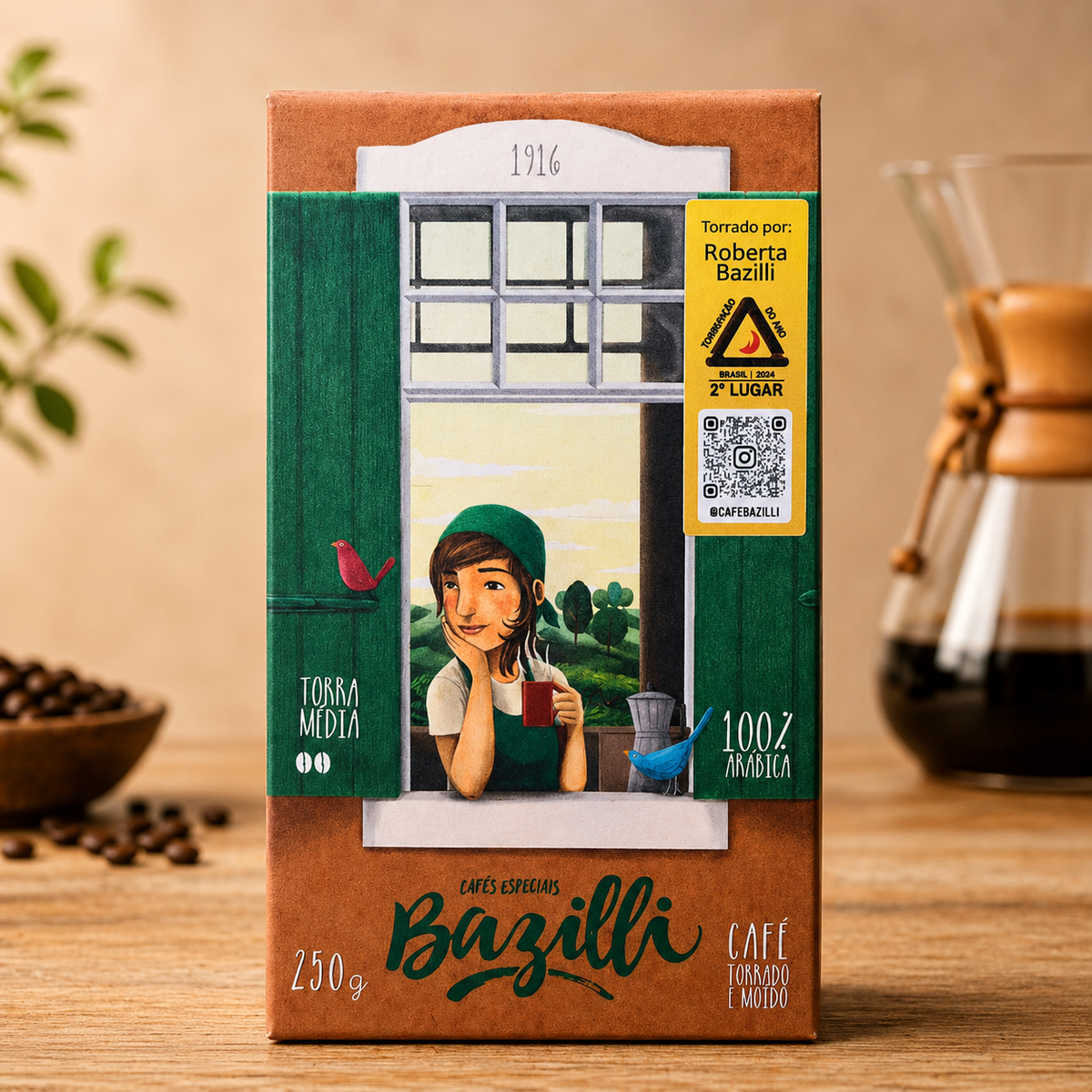 Café Bazilli Torrado e Moído 250g