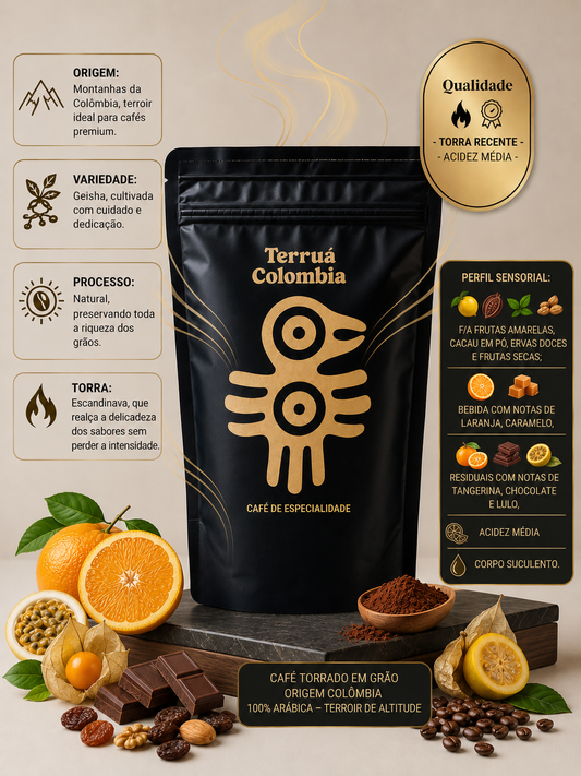 Geisha Natural Café Especial Colombiano 200g