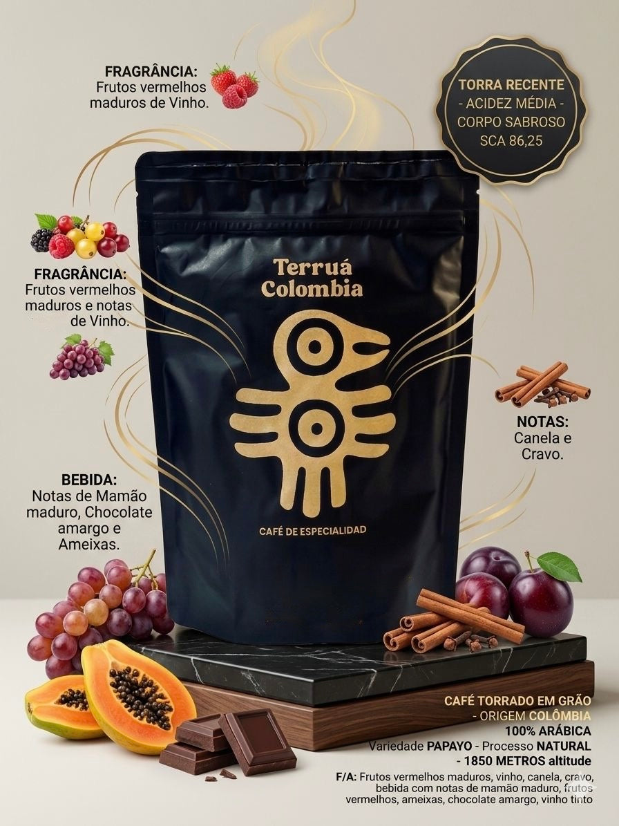Papayo Natural Café Especial Colombiano 200grs